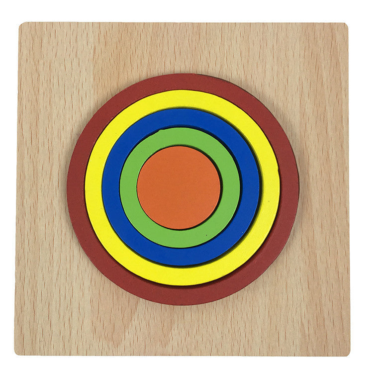 Children's Early Education Geometric Building Block