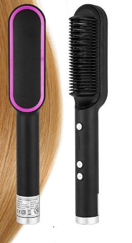 New 2 In 1 Hair Straightener Hot Comb  Dual-purpose Electric Hair Brush