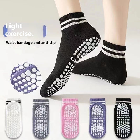 Socks Non-slip Floor Socks No Pilling Exercise Dispensing