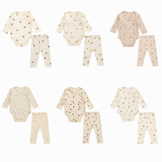 Cotton Romper Climbing Two-piece Suit