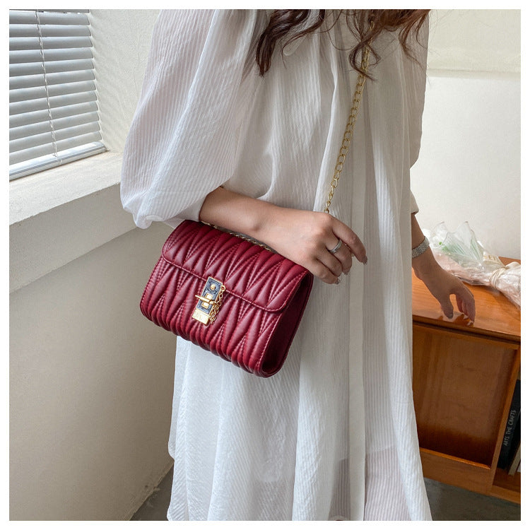 Square All-match Simple Chain Shoulder Bag