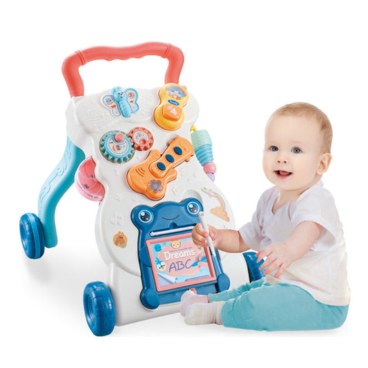 Children's Educational Toys Musical Walker Trolley