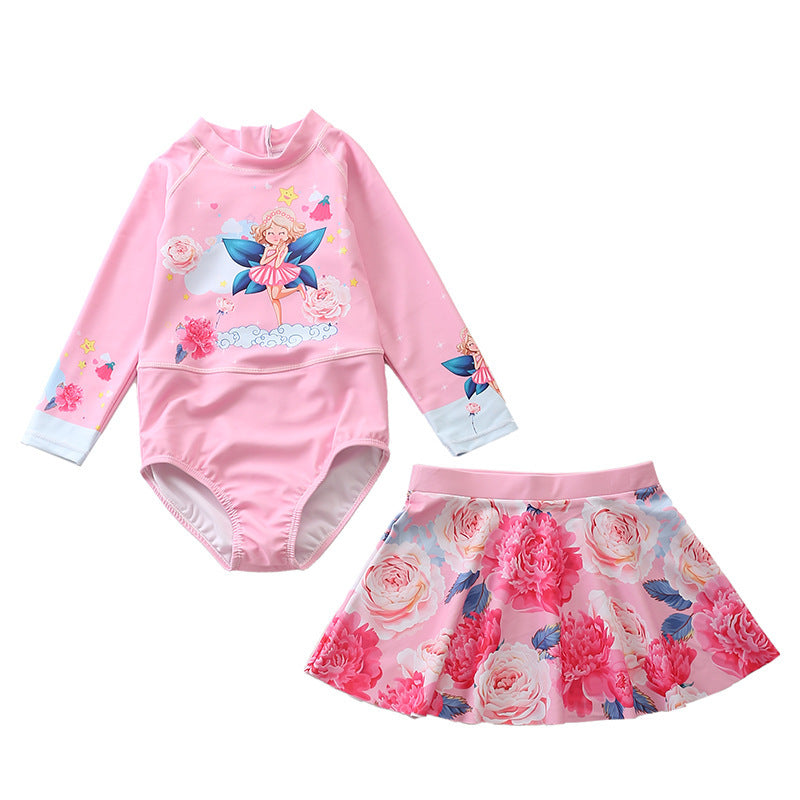 Children's Mermaid One Piece Swimwear