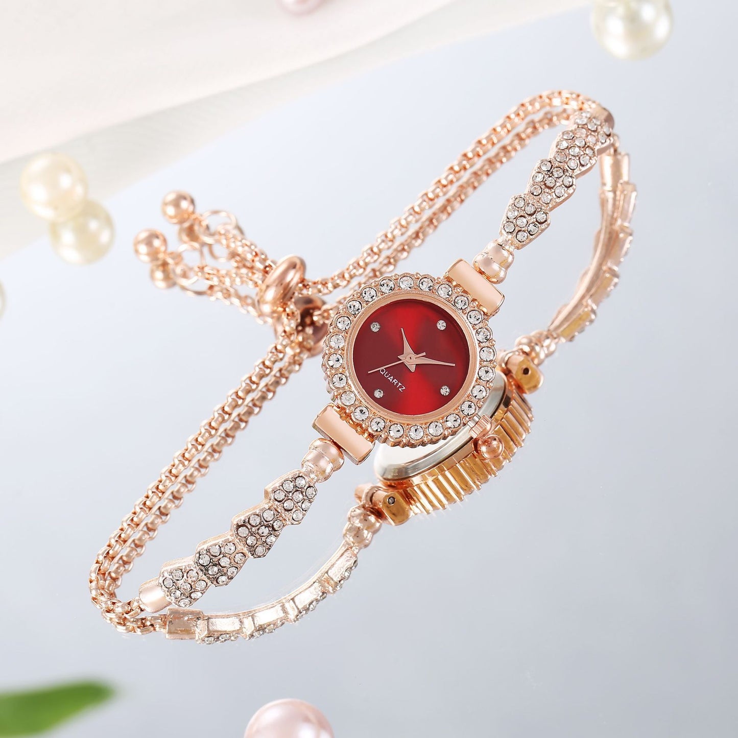 Luxury Women's Watch Gold Fine Strap