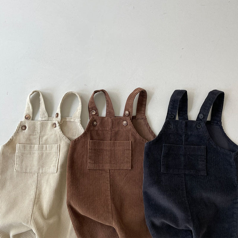 Children's Multi-color Corduroy Casual