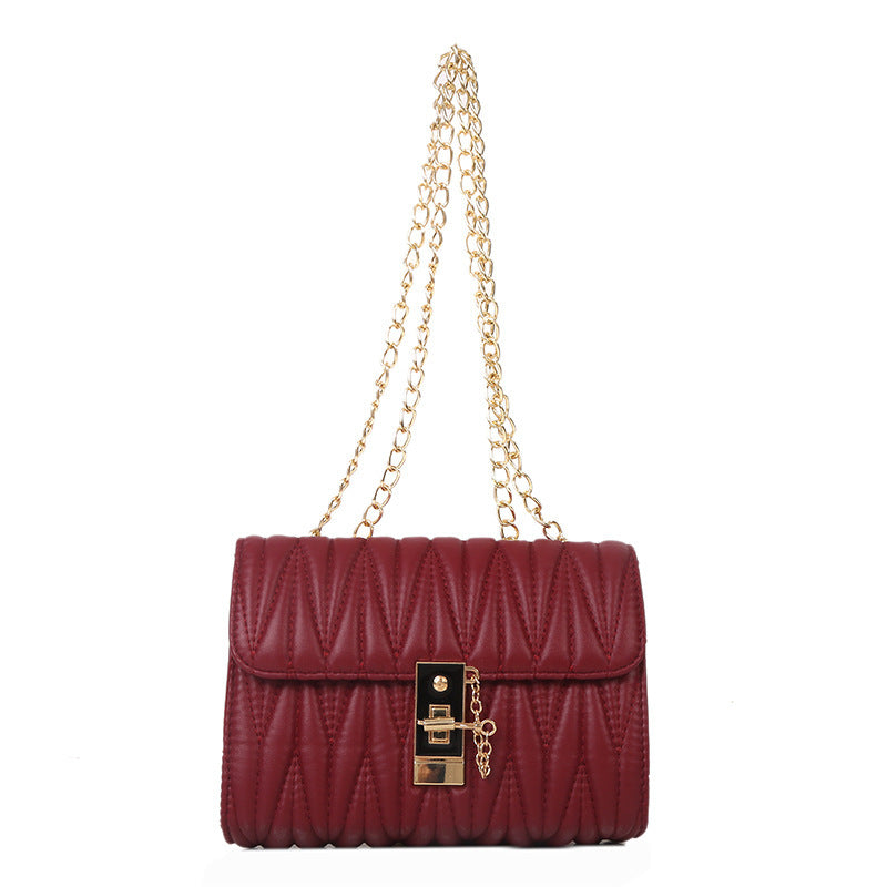 Square All-match Simple Chain Shoulder Bag