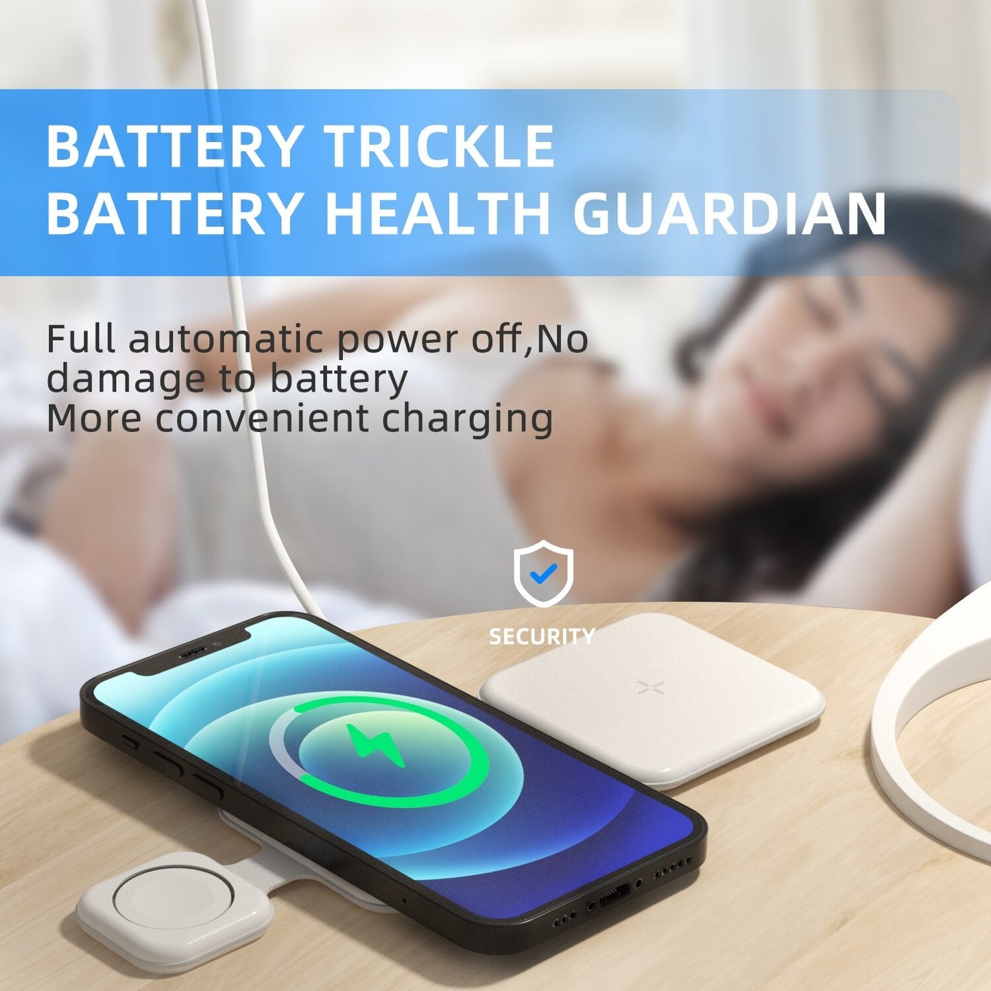 Magnetic Foldable Wireless Charger Multi-device