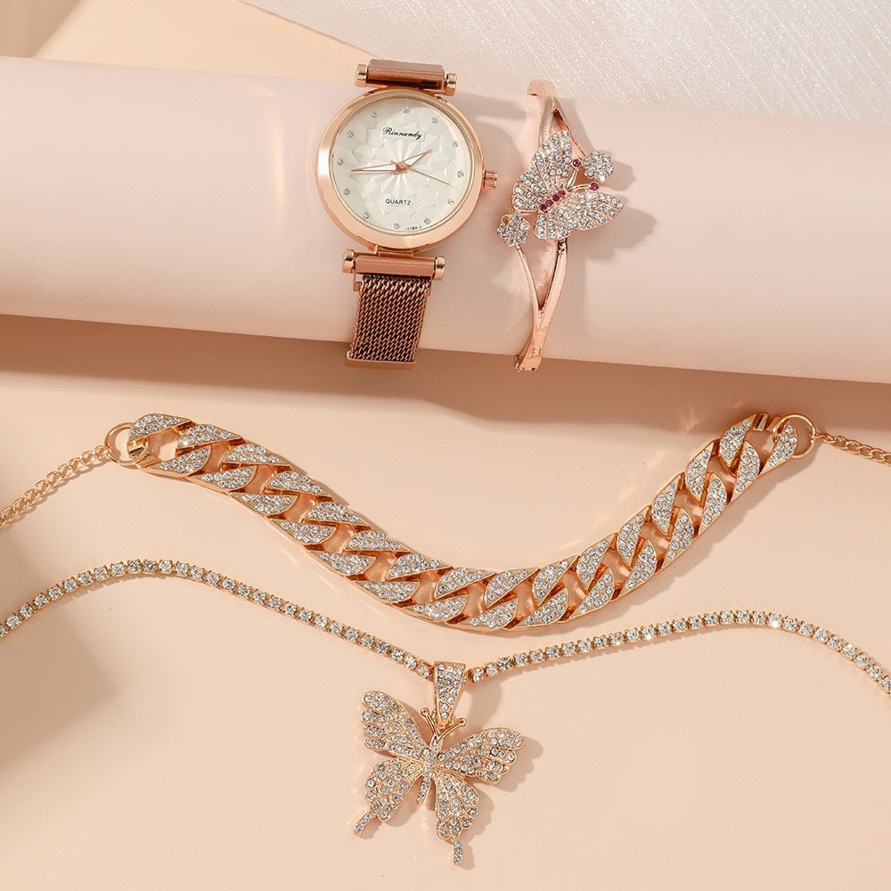 Women's Five-piece Gift Box Quartz