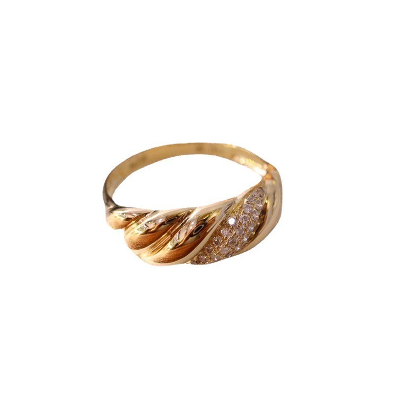 Silver Ring Luxury Fashion