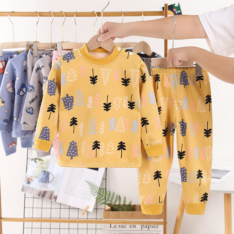 Clothing Winter Boys And Girls Thickened Autumn Clothes Long Trousers