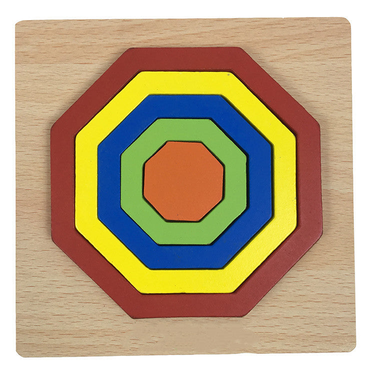 Children's Early Education Geometric Building Block