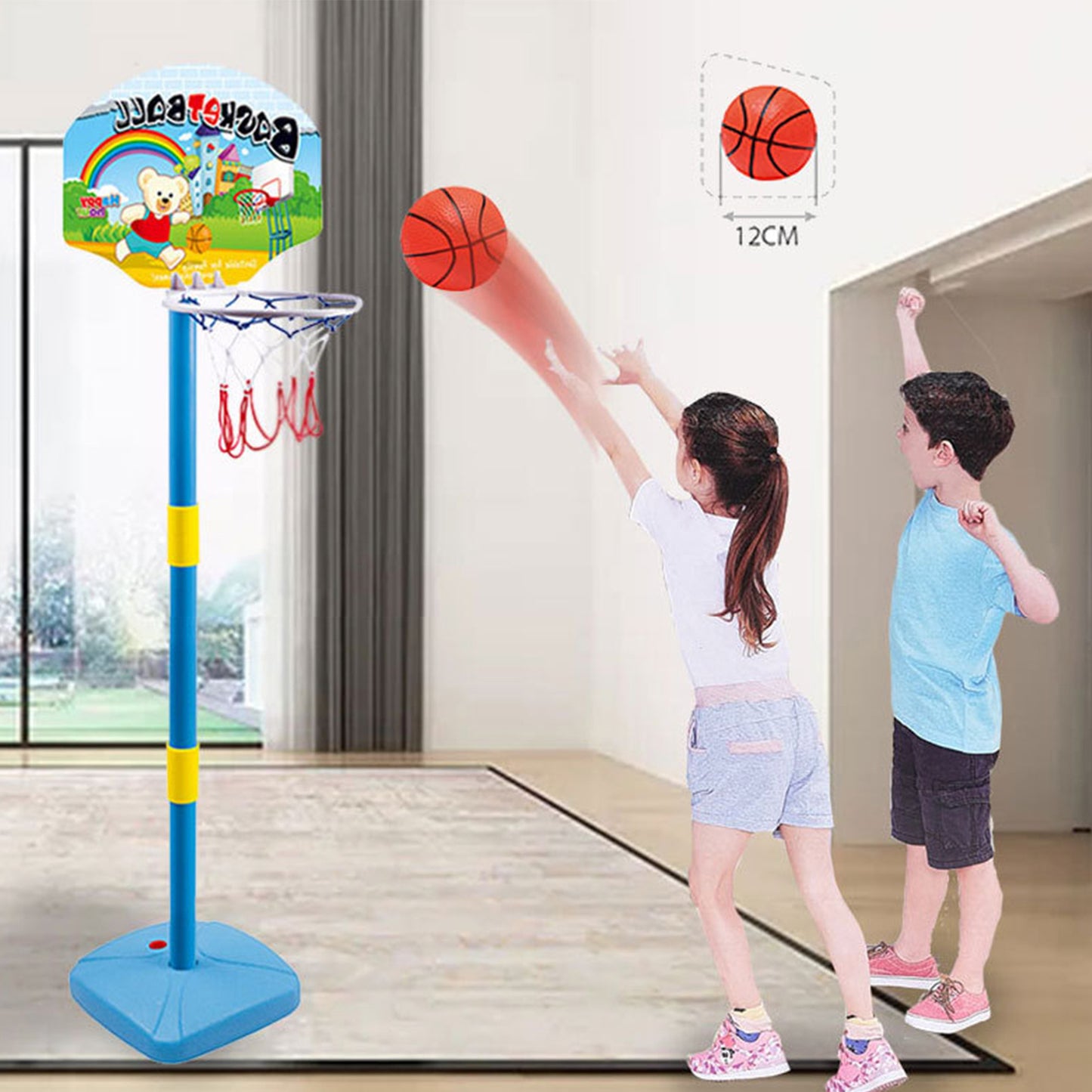 Indoor And Outdoor Basketball Hoop Sports Toys
