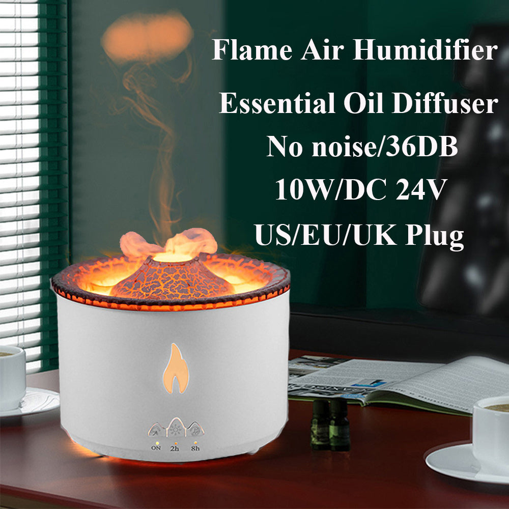New Air Flame Humidifier Diffuser