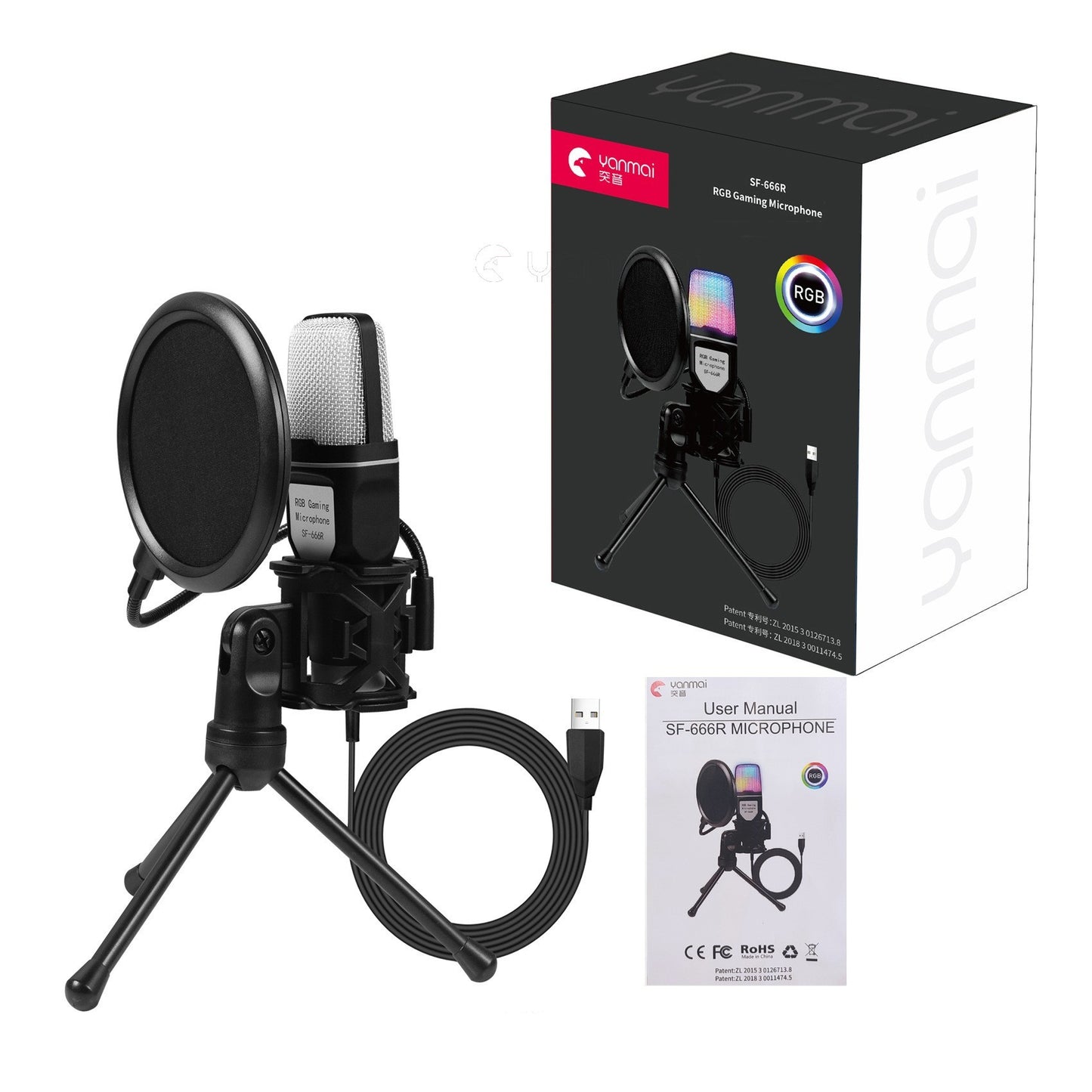 Desktop Microphone Live Conference