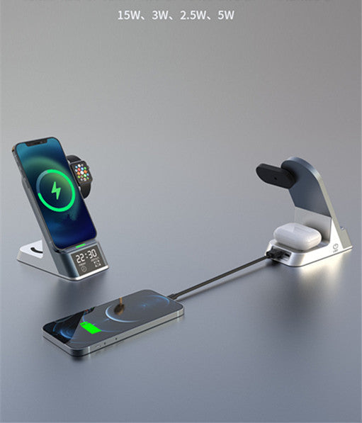 Multifunctional Wireless Charging With Alarm Clock
