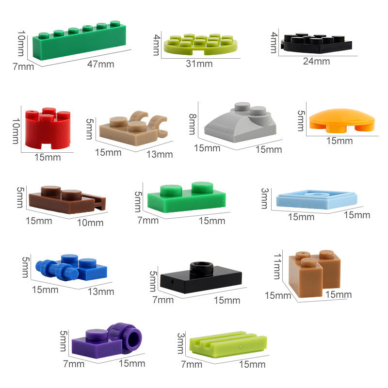 1000 Bulk Building Blocks