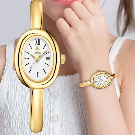 Multifunctional Oval Retro Quartz Watch