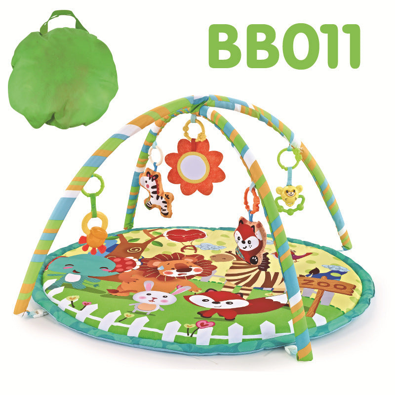 Rack Game Round Blanket Crawling Floor Mat Toys