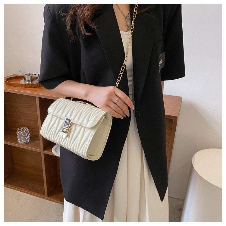 Square All-match Simple Chain Shoulder Bag