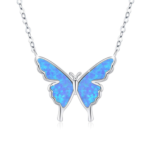 Sterling Silver Butterfly Necklace
