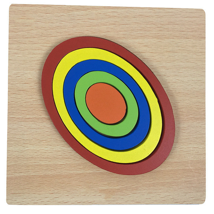 Children's Early Education Geometric Building Block