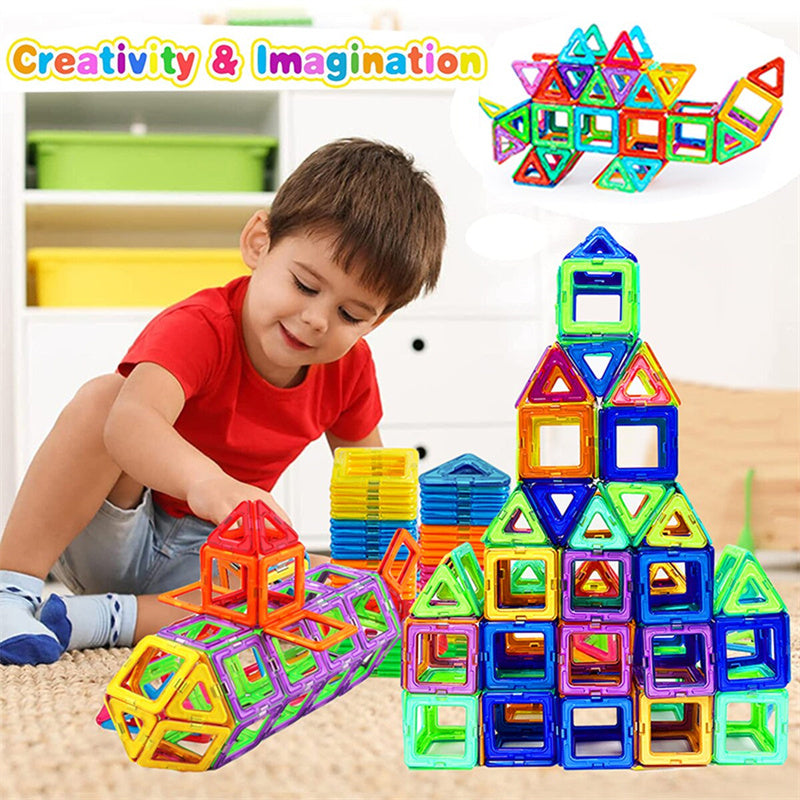 Blocks DIY Magnets Toys For Kids Set Gifts For Children
