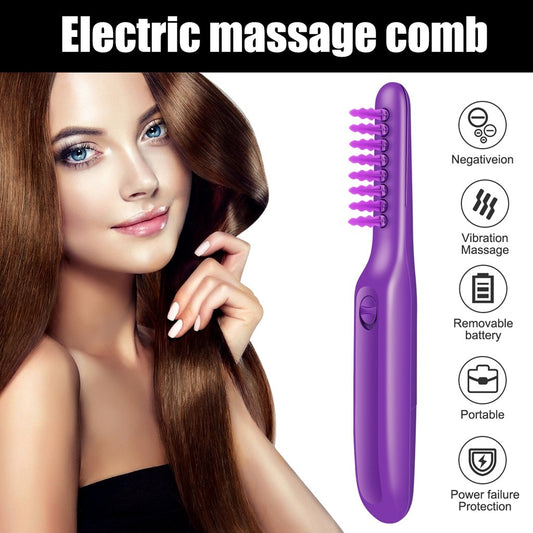 Electric Brush Scalp Massage Hair Brush