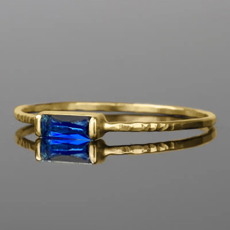 Simple Fine Circle Ring Fashion Lady