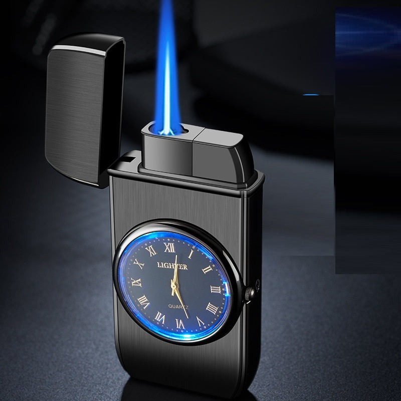 Electronic Watch Cigarette Lighter-in-one Body