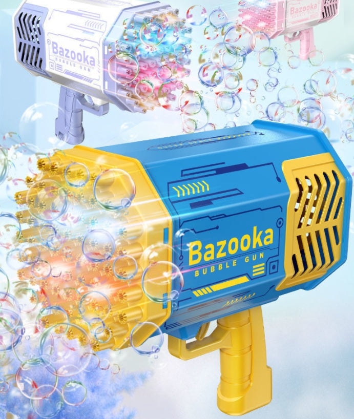 Bubbles Machine Gun Shape Automatic Blower With Light