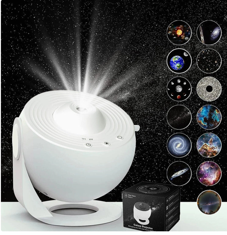 Night Light Galaxy Projector For Bedroom