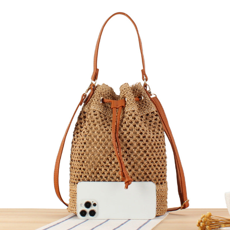 Handbag Bucket Woven Bag