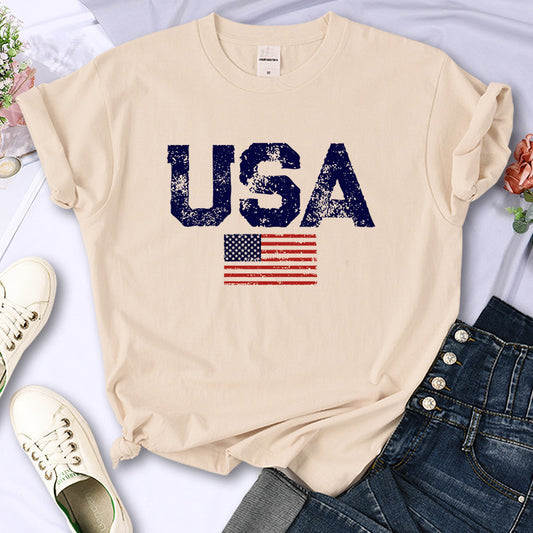 American Letters American Stars And Stripes Printed