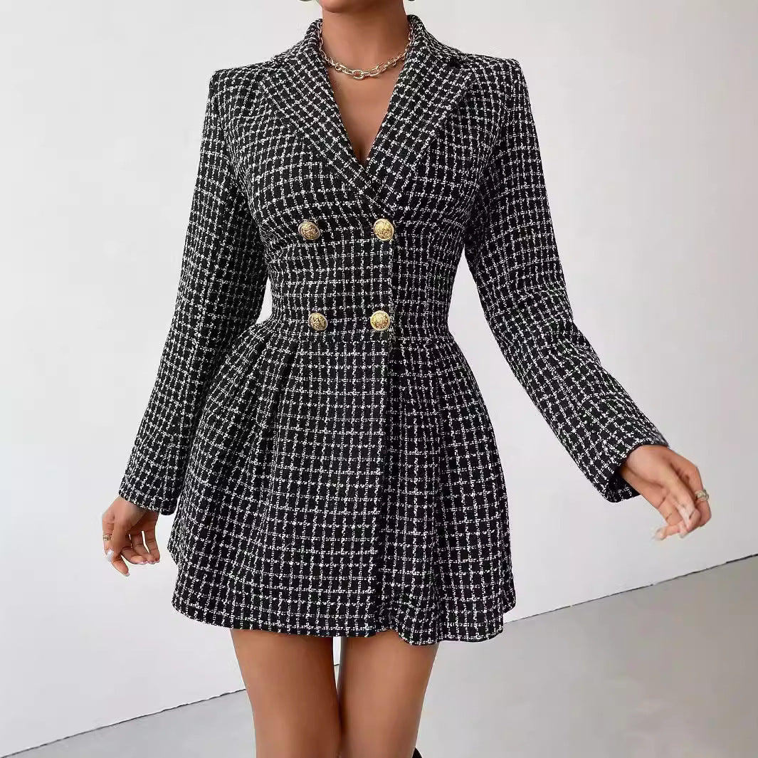 Long Sleeve Skirt Coat