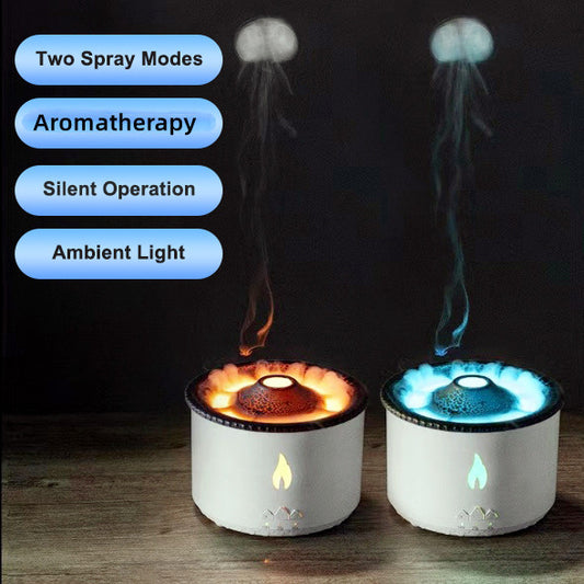 New Air Flame Humidifier Diffuser