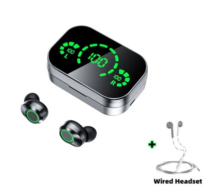 Wireless Bluetooth Headset Screen Smart Digital Display
