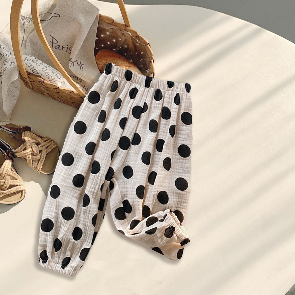 Baby Anti-mosquito Pants Thin Cotton Trousers Loose