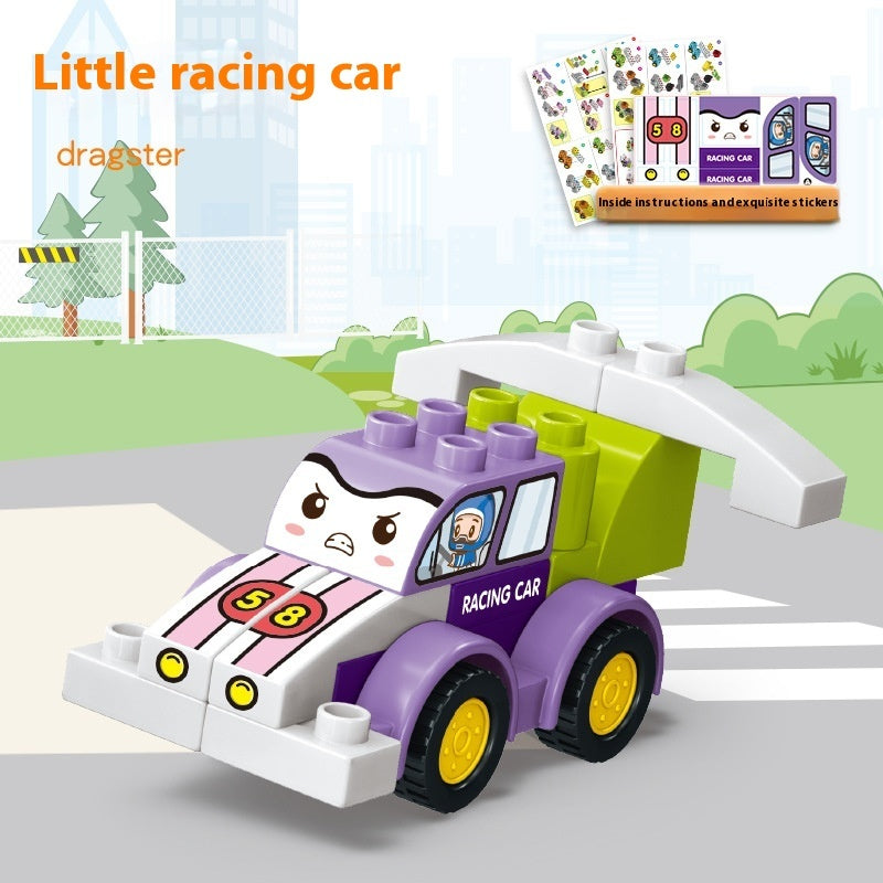 Puzzle Assembled Building Block Toys